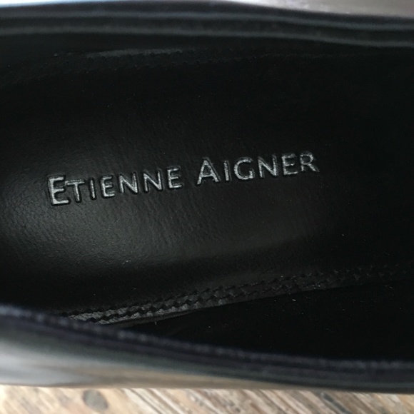 Etienne Agner Leather Kitten Heel - Picture 5 of 5